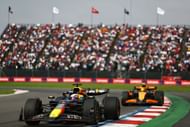 Max Verstappen leading Lando Norris at the F1 Grand Prix of Mexico - Source: Getty Images